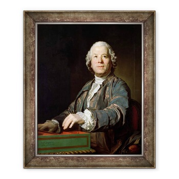 Tablou inramat - Joseph Siffred Duplessis - Christoph Willibald Gluck 1714-87 la spinet, 50 x 60 cm Tablou inramat - Joseph Siffred Duplessis - Christoph Willibald Gluck 1714-87 la spinet, 50 x 60 cm