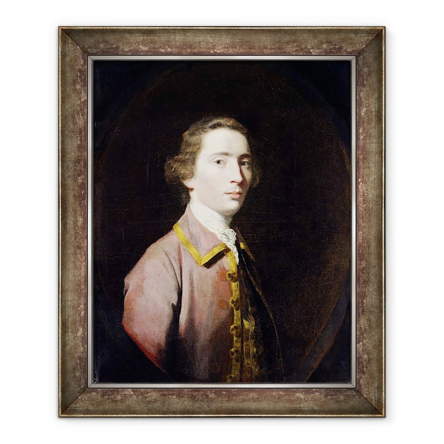 Tablou inramat - Joshua Reynolds - Charles Carroll din Carrollton, 70 x 85 cm