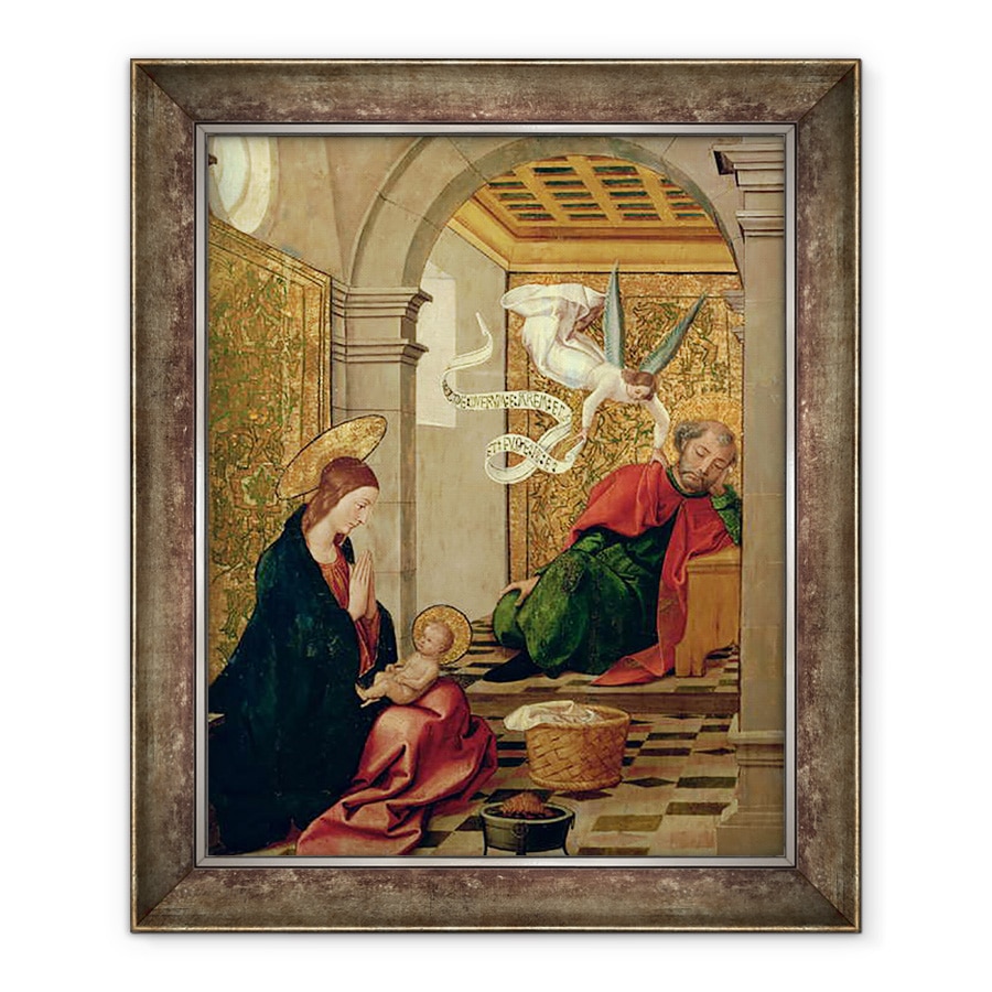 Tablou inramat - Juan de Borgona - Visul Sfantului Iosif, 50 x 60 cm