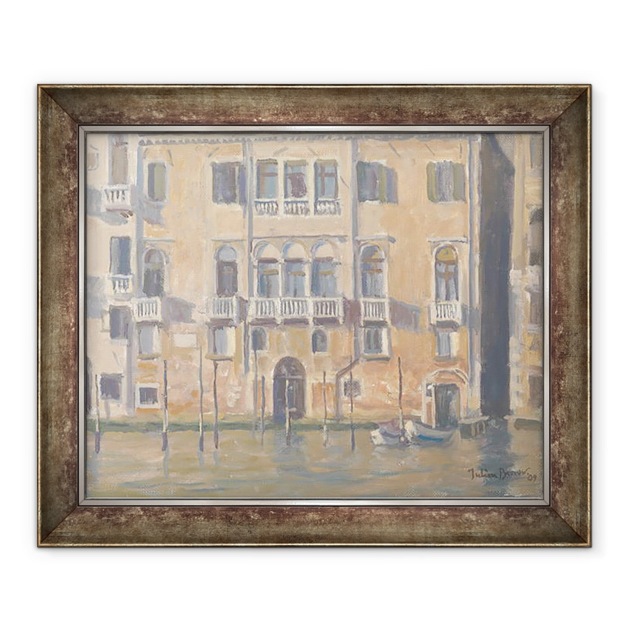 Tablou inramat - Julian Barrow - Fatada Canal, 70 x 85 cm