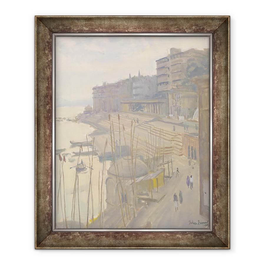 Tablou inramat - Julian Barrow - Gangele de la Varanesi, 70 x 85 cm