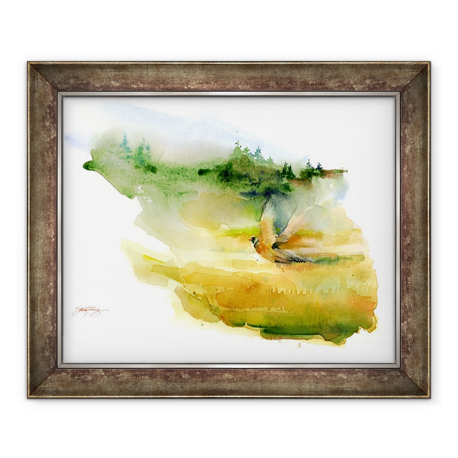 Tablou inramat - John Keeling - Fazan in zbor, 2015, 70 x 85 cm