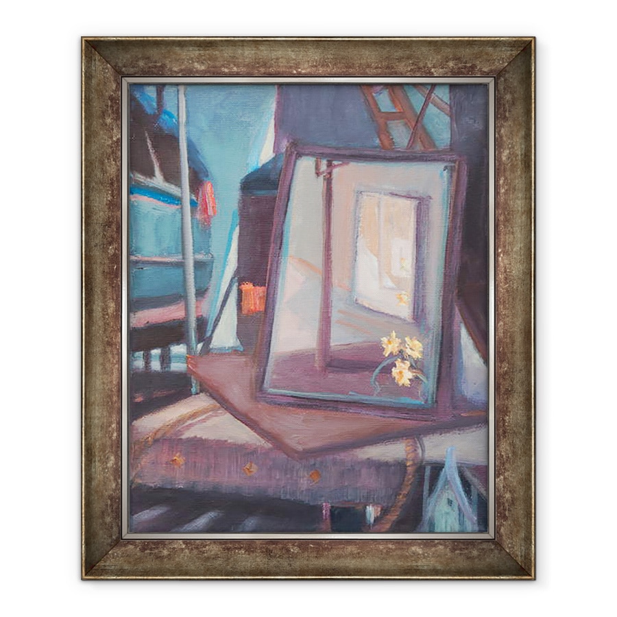 Tablou inramat - Lee Campbell - Constructie 1, 70 x 85 cm