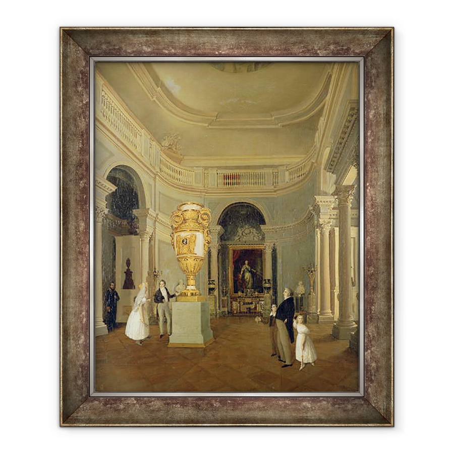 Tablou inramat - Karl Pavlovich Beggrov - Sala ovala a Schitului Vechi, 70 x 85 cm