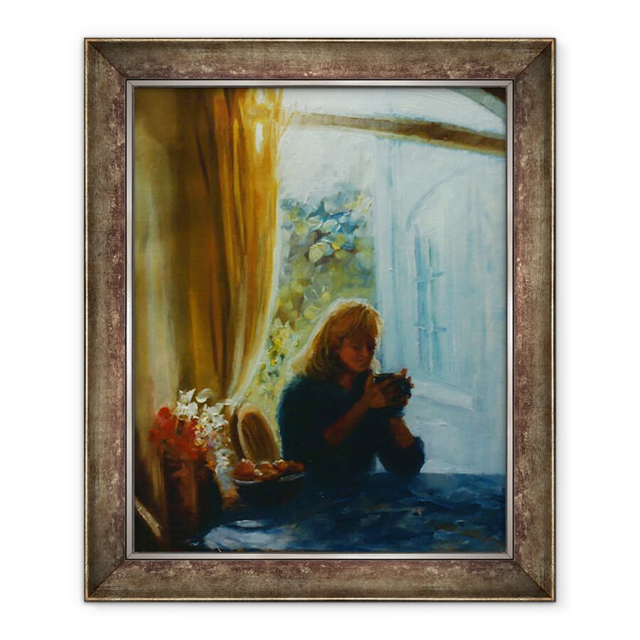 Tablou inramat - Lee Campbell - Vizitatorul, 70 x 85 cm