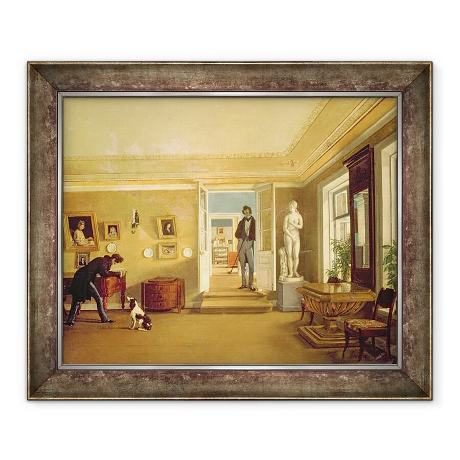 Tablou inramat - Kapiton Alekseevich Zelentsov - Interior, 70 x 85 cm