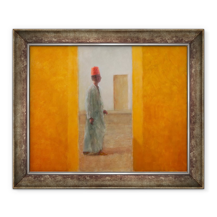 Tablou inramat - Lincoln Seligman - Man, Tangier Street, 70 x 85 cm