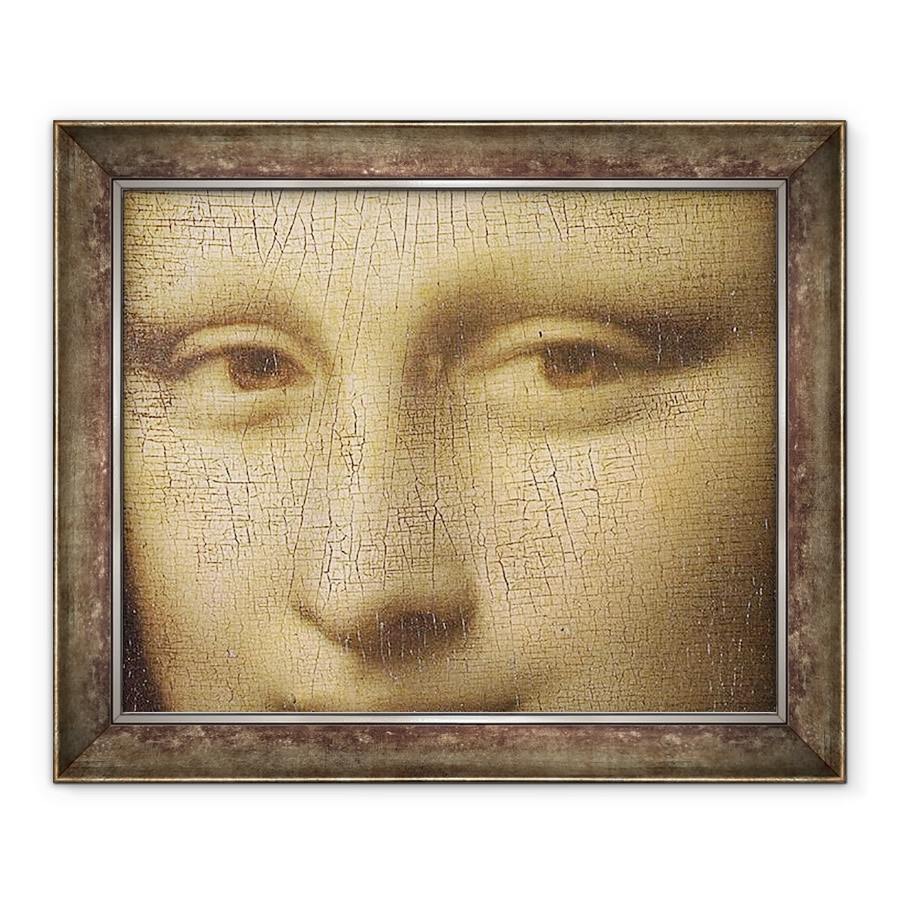 Tablou inramat - Leonardo da Vinci - Mona Lisa II, 70 x 85 cm