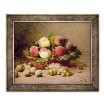 Tablou inramat - Leon-Charles Huber - Viata statica a fructelor, 70 x 85 cm Tablou inramat - Leon-Charles Huber - Viata statica a fructelor, 70 x 85 cm