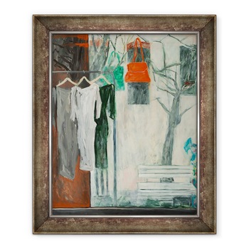 Tablou inramat - Julie Held - Magazinul de haine, 2016, 70 x 85 cm Tablou inramat - Julie Held - Magazinul de haine, 2016, 70 x 85 cm