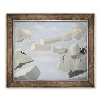 Tablou inramat - Lincoln Seligman - Litigii Furie, 70 x 85 cm Tablou inramat - Lincoln Seligman - Litigii Furie, 70 x 85 cm