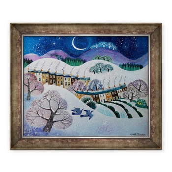 Tablou inramat - Lisa Graa Jensen - Ninsoare, 2019, 50 x 60 cm Tablou inramat - Lisa Graa Jensen - Ninsoare, 2019, 50 x 60 cm