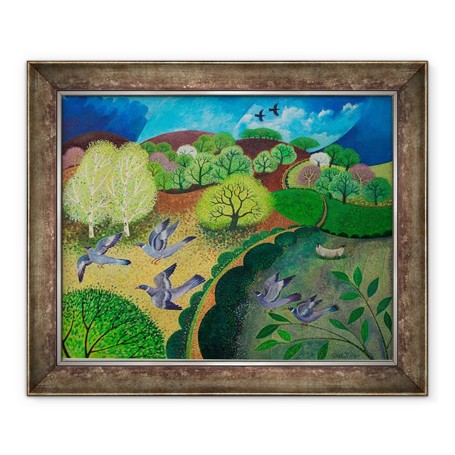 Tablou inramat - Lisa Graa Jensen - Zbor, 70 x 85 cm