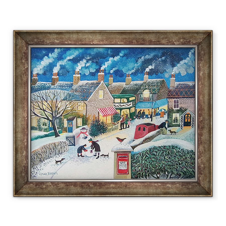 Tablou inramat - Lisa Graa Jensen - Christmas Post, 70 x 85 cm