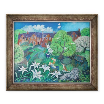 Tablou inramat - Lisa Graa Jensen - Ziua Mamei, 2017, 70 x 85 cm Tablou inramat - Lisa Graa Jensen - Ziua Mamei, 2017, 70 x 85 cm