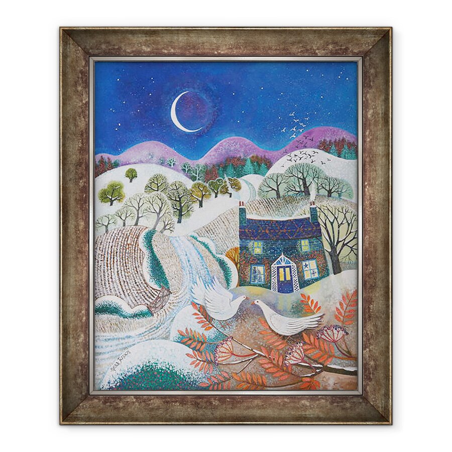 Tablou inramat - Lisa Graa Jensen - Pasari de zapada, 2018, 70 x 85 cm