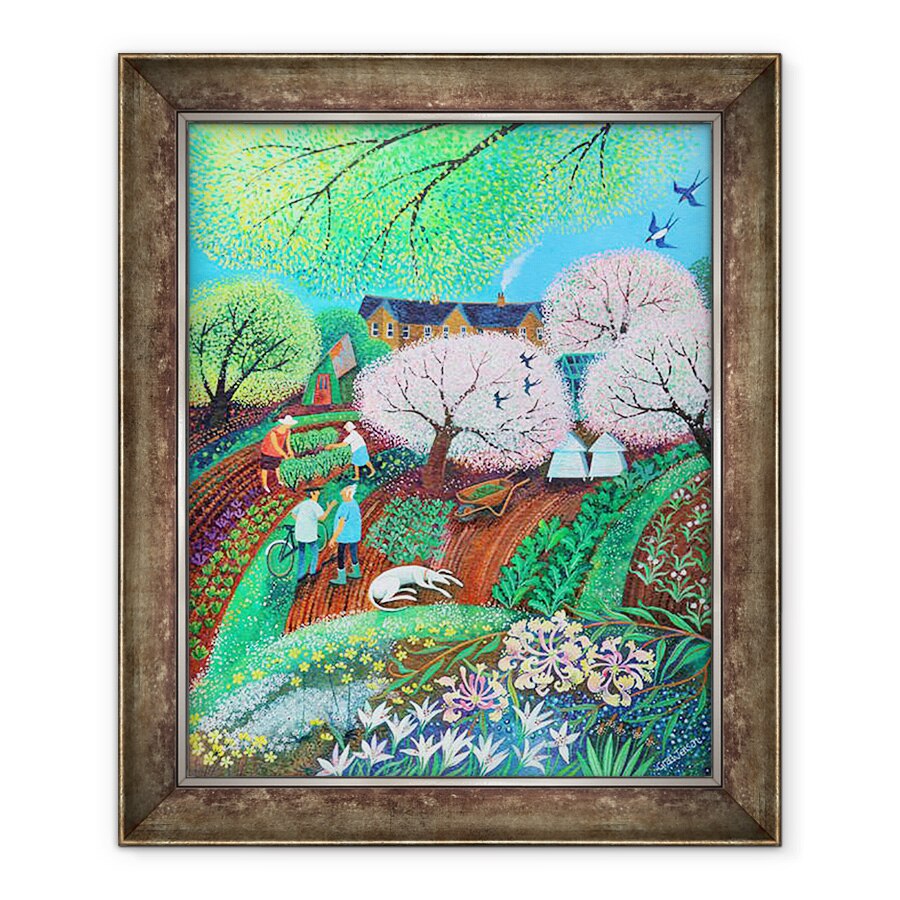 Tablou inramat - Lisa Graa Jensen - Dozey Dozey, 2018, 70 x 85 cm