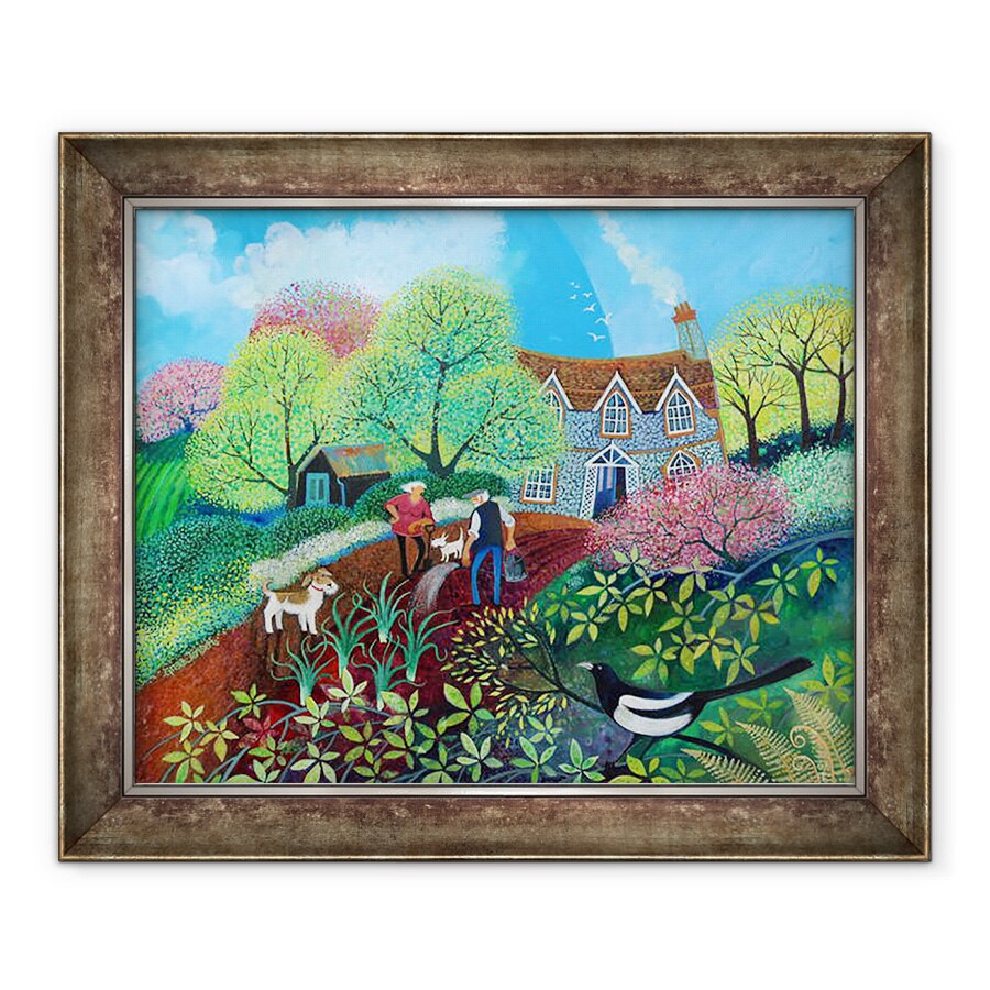 Tablou inramat - Lisa Graa Jensen - Folk tara, 2018, 70 x 85 cm