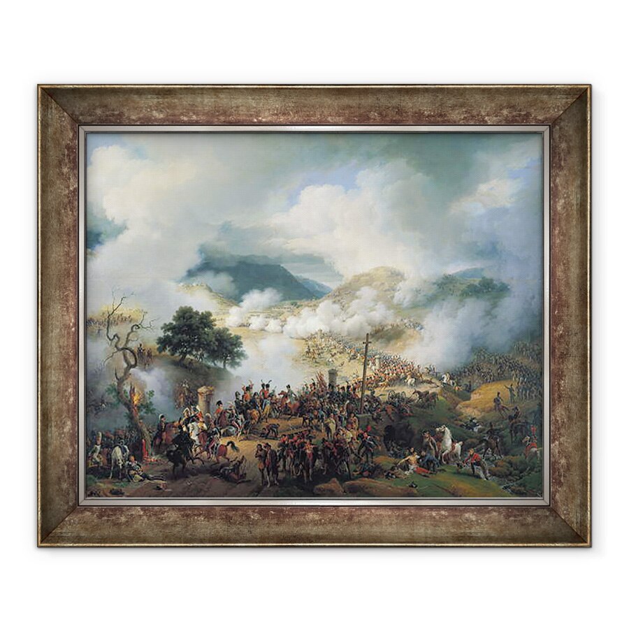 Tablou inramat - Louis Lejeune - Batalia de la Somosierra, 70 x 85 cm