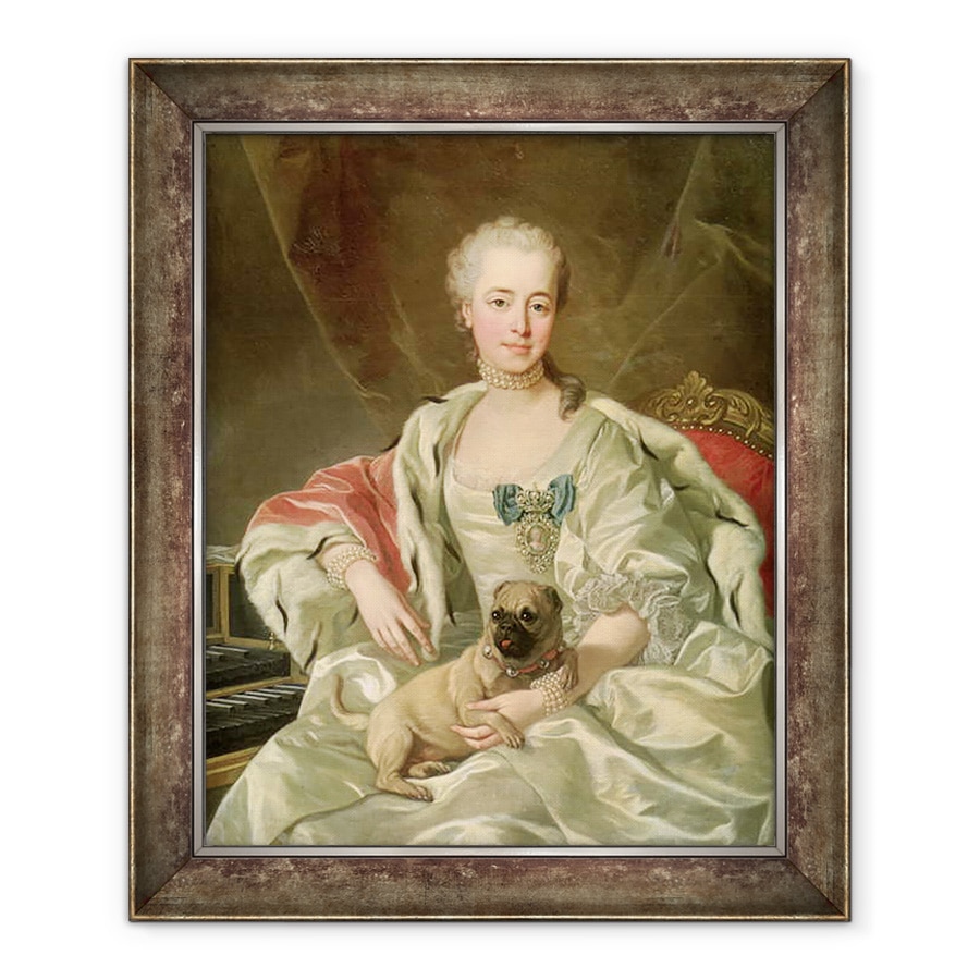 Tablou inramat - Louis Michel van Loo - Printesa Ekaterina Golitsyna 1720-91 1759, 70 x 85 cm