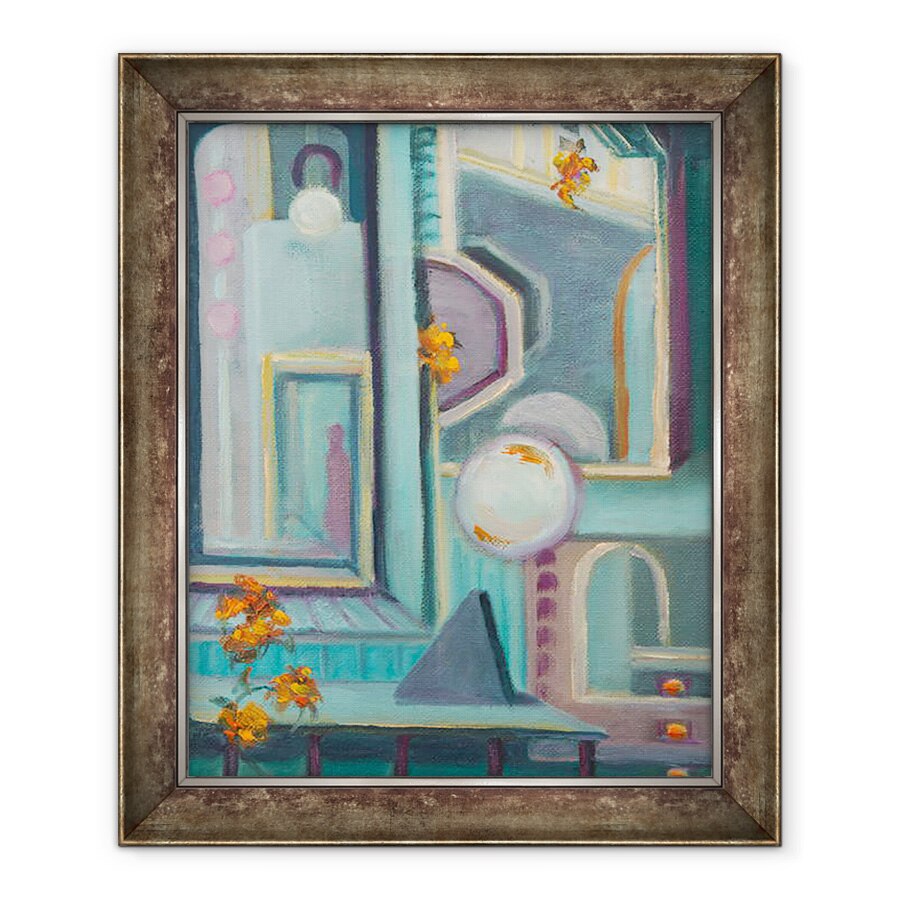 Tablou inramat - Lee Campbell - Constructia II, 2017, 70 x 85 cm