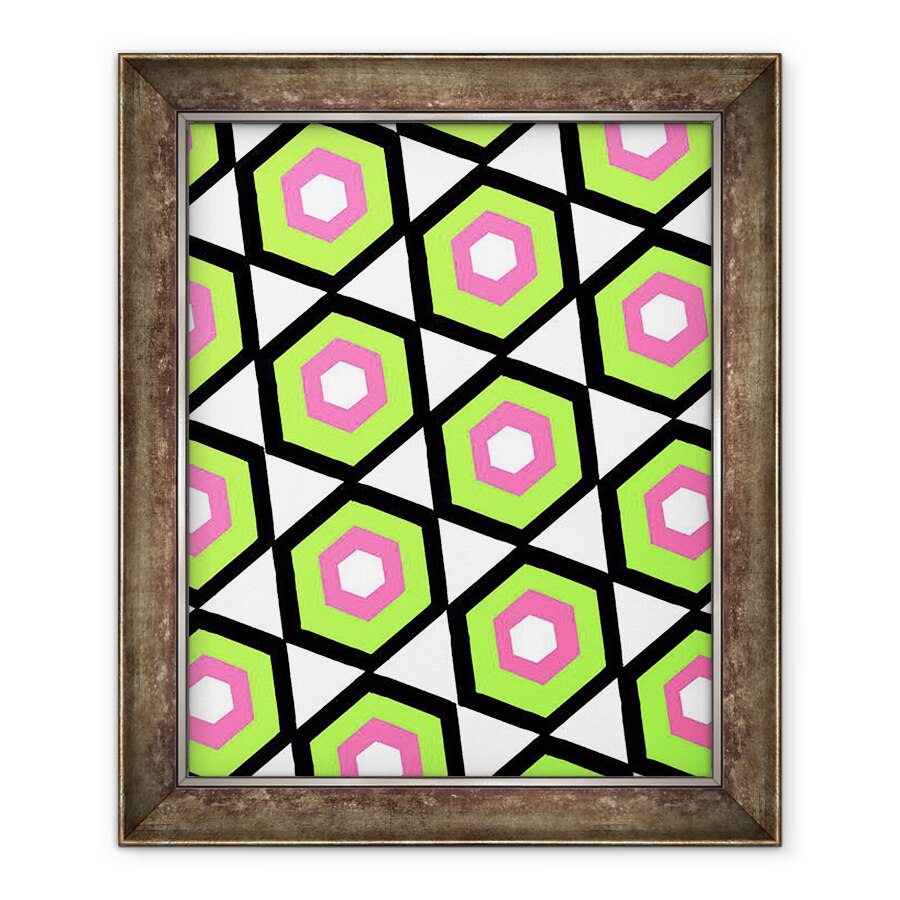 Tablou inramat - Louisa Hereford - Hexagon, 70 x 85 cm