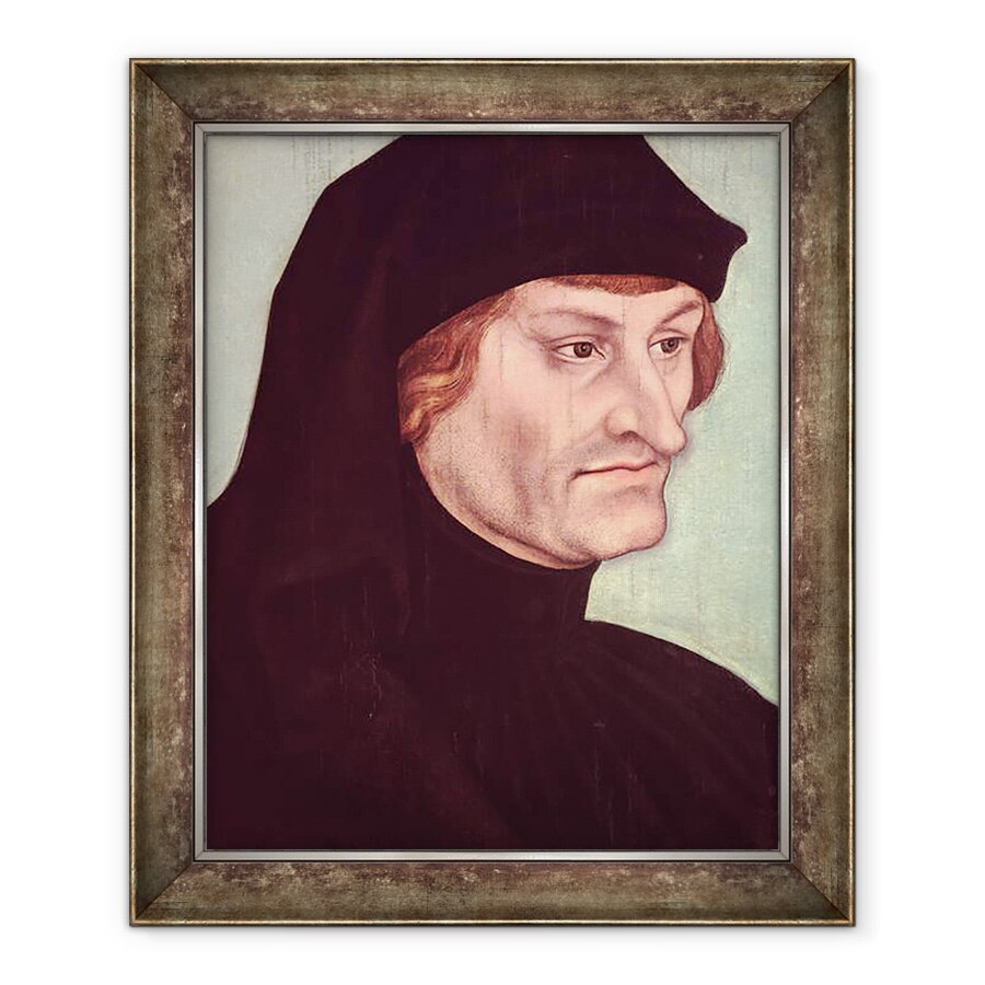 Tablou inramat - Lucas Cranach the Elder - Portret De Rudolf Agricola 1444-85, 50 x 60 cm