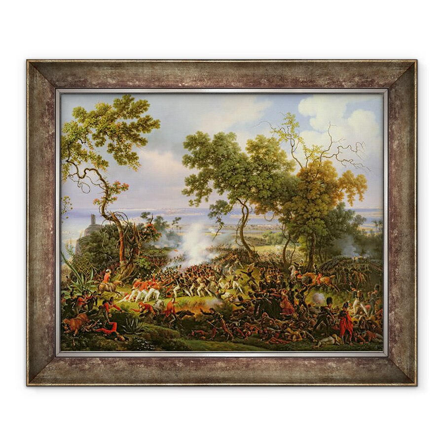 Tablou inramat - Louis Lejeune - Batalia de la Chiclana, 5 martie 1811, 70 x 85 cm