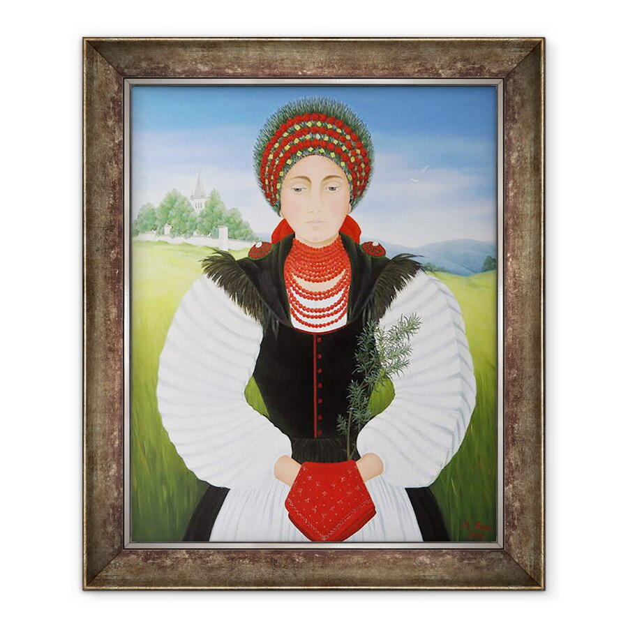 Tablou inramat - Magdolna Ban - Mireasa Transilvaniei, 70 x 85 cm