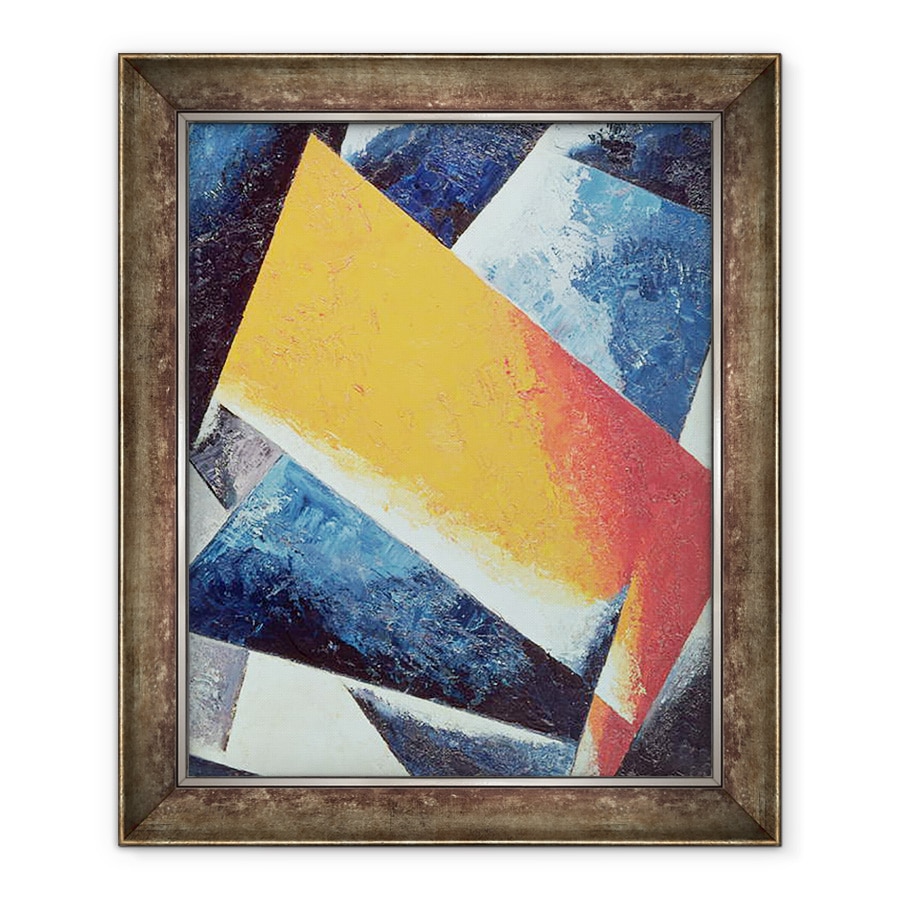 Tablou inramat - Lyubov Sergeevna Popova - Compozitie arhitectonica, 70 x 85 cm