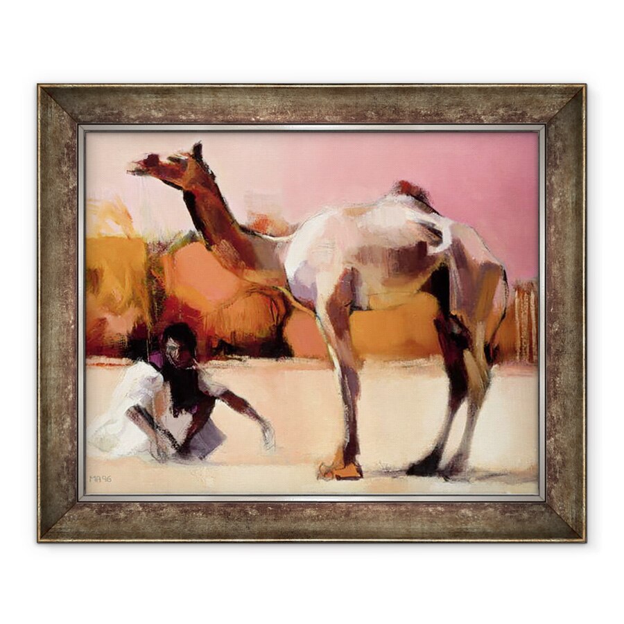 Tablou inramat - Mark Adlington - DSU si Said, Rann de Kutch, 70 x 85 cm