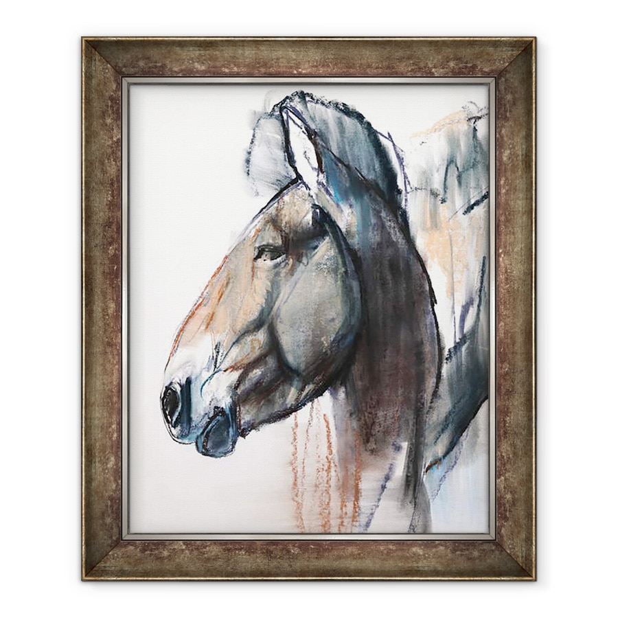 Tablou inramat - Mark Adlington - Studiu principal, Przewalski, 2013, detaliu, 70 x 85 cm