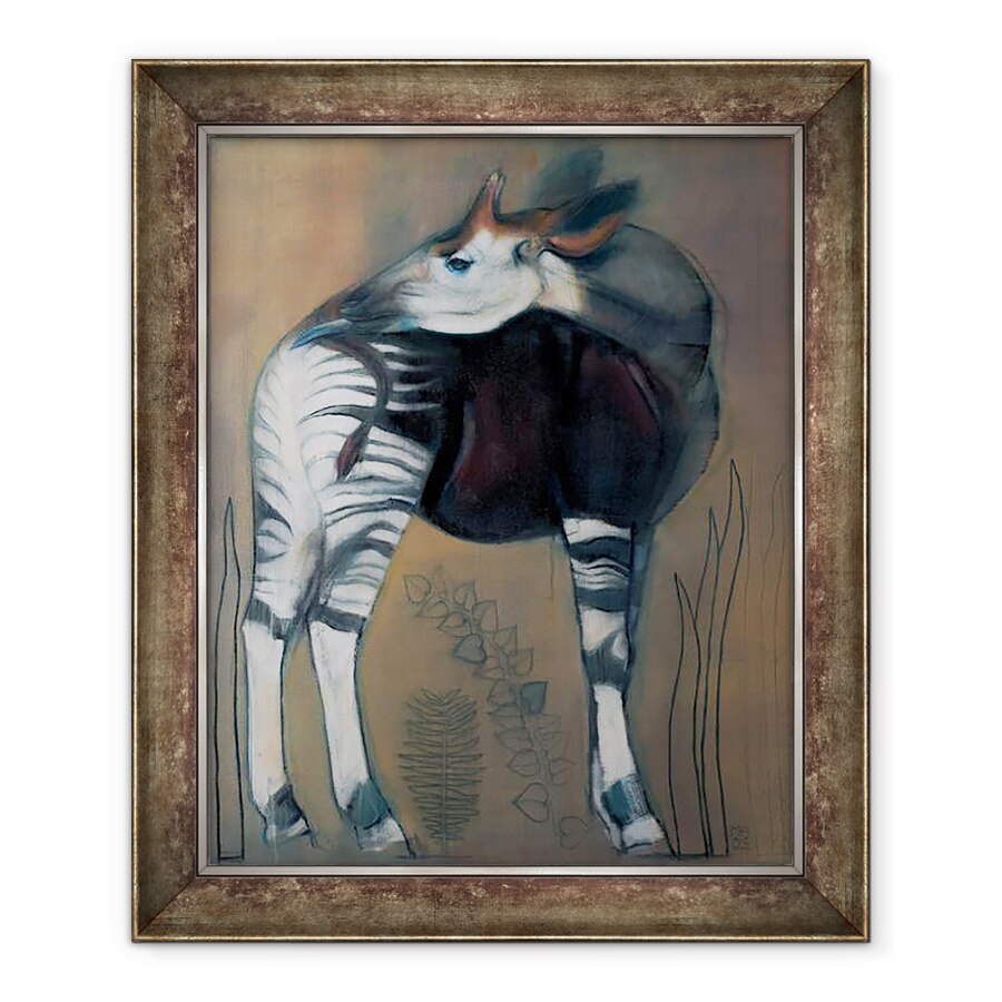 Tablou inramat - Mark Adlington - Okapi, 70 x 85 cm