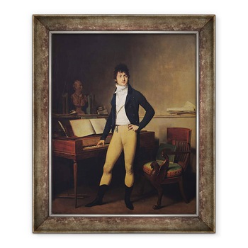 Tablou inramat - Louis Leopold Boilly - Francois Adrien Boieldieu 1755-1834 1800, 70 x 85 cm Tablou inramat - Louis Leopold Boilly - Francois Adrien Boieldieu 1755-1834 1800, 70 x 85 cm