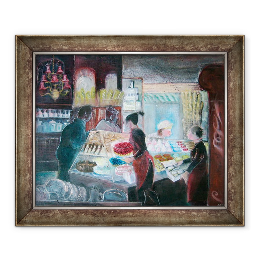 Tablou inramat - Mary Kuper - Maison Pechon, 70 x 85 cm