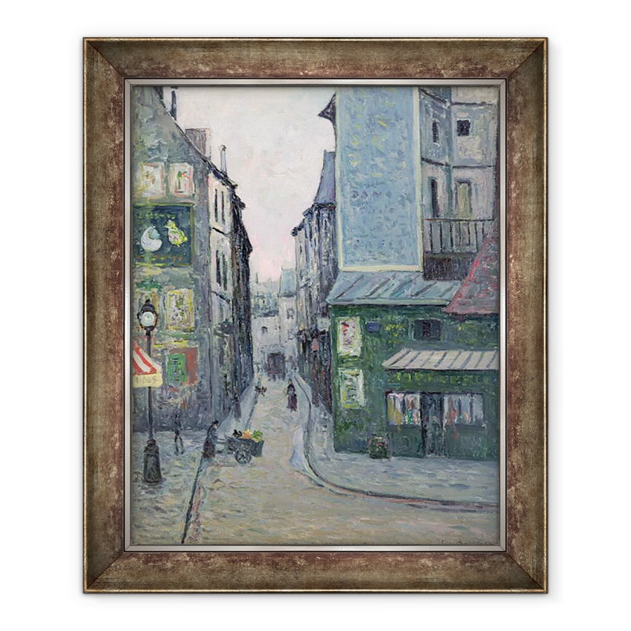 Tablou inramat - Maxime Emile Louis Maufra - Locul Saint Andre des Arts, Rue Suger, 70 x 85 cm