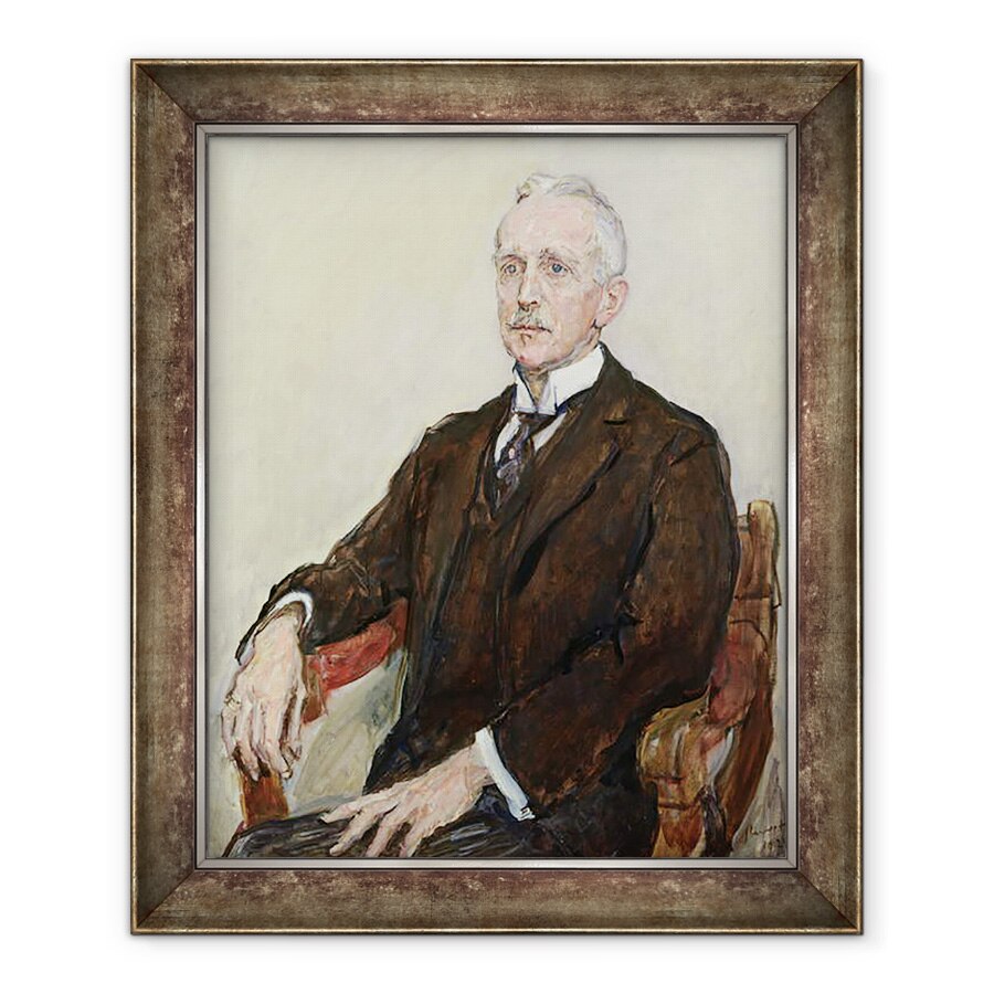 Tablou inramat - Max Slevogt - Gustav Pauli 1866-1938 1924, 70 x 85 cm