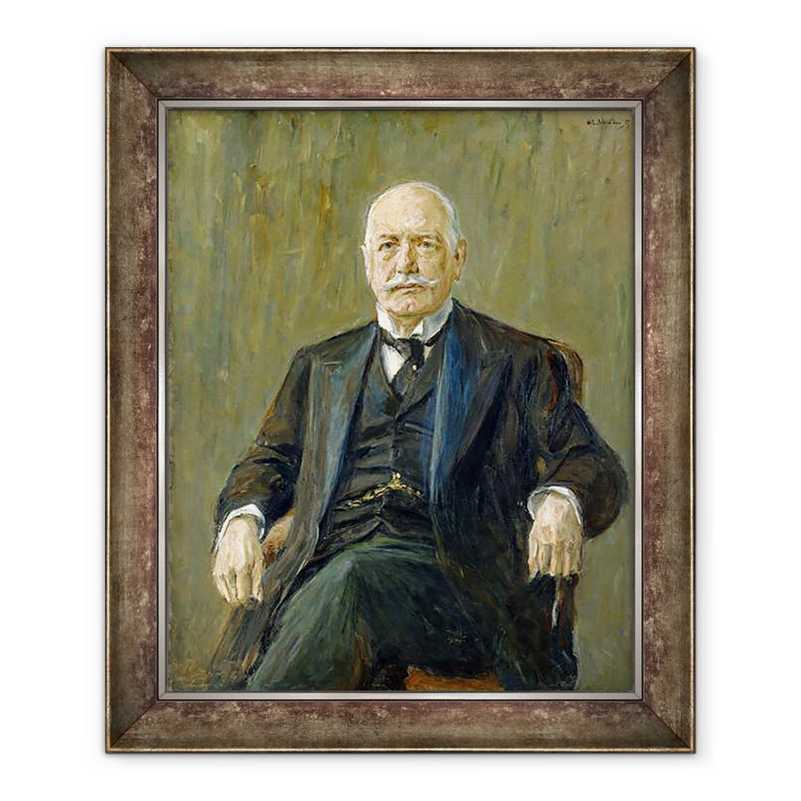 Tablou inramat - Max Liebermann - Printul Bernhard von Bulow 1849-1929 1917, 70 x 85 cm