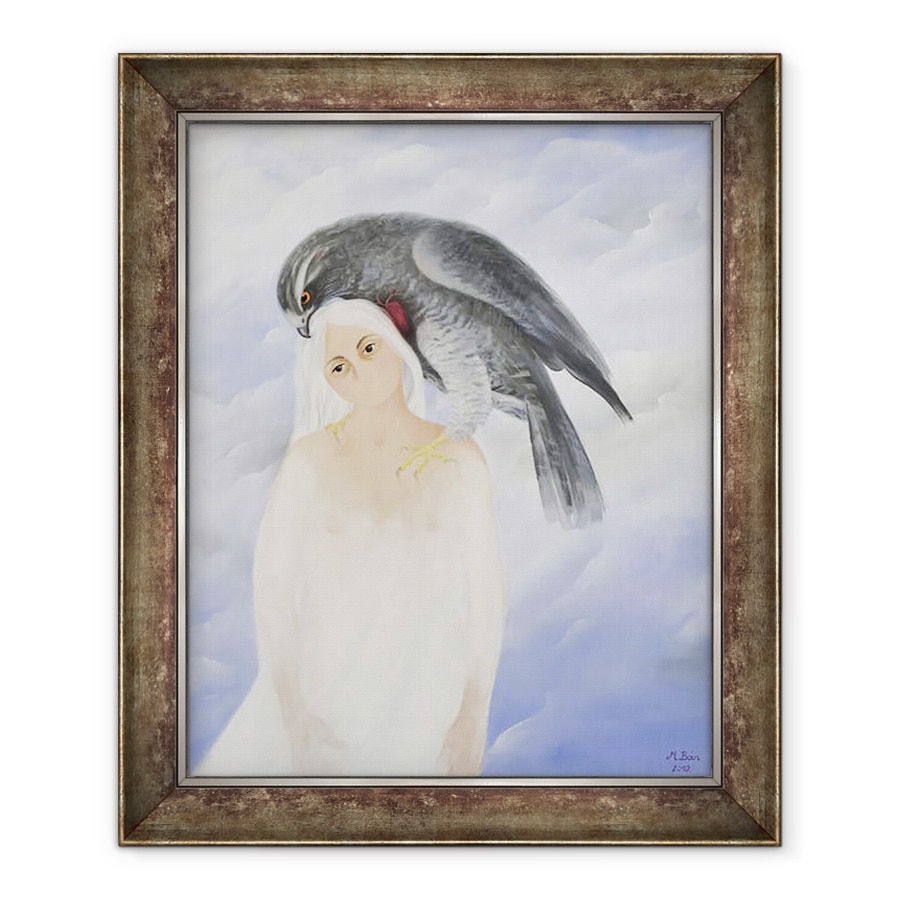 Tablou inramat - Magdolna Ban - Greutatea, greutatea, greutatea paralizanta pe mine, 70 x 85 cm