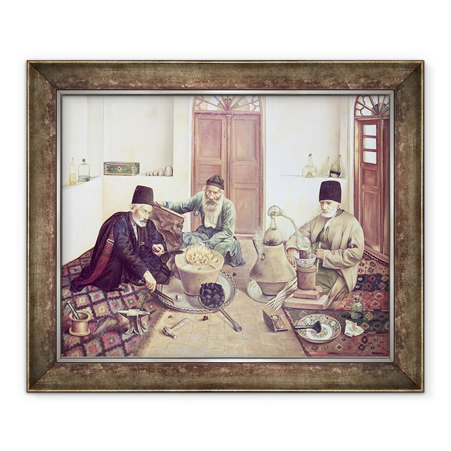 Tablou inramat - Mehdi - Alchimisti, 70 x 85 cm