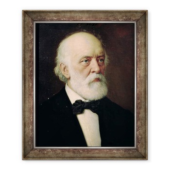 Tablou inramat - Miklos Barabas - Lajos Kossuth 1802-94, 70 x 85 cm Tablou inramat - Miklos Barabas - Lajos Kossuth 1802-94, 70 x 85 cm