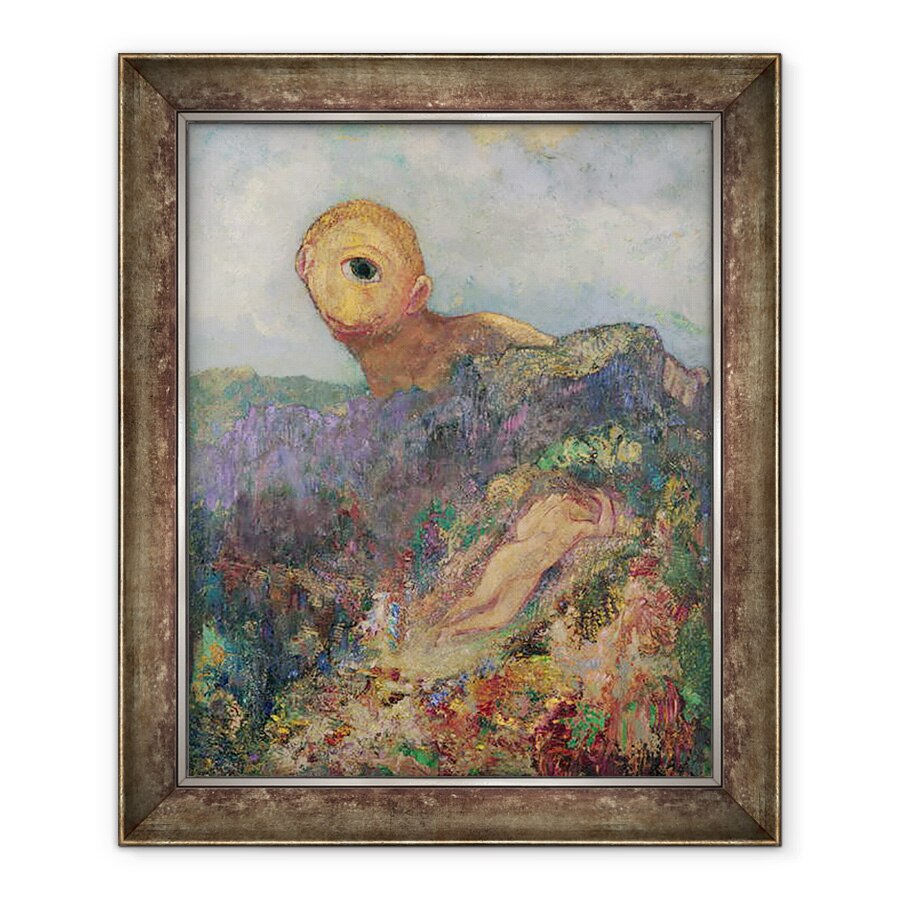 Tablou inramat - Odilon Redon - Ciclopul, 70 x 85 cm