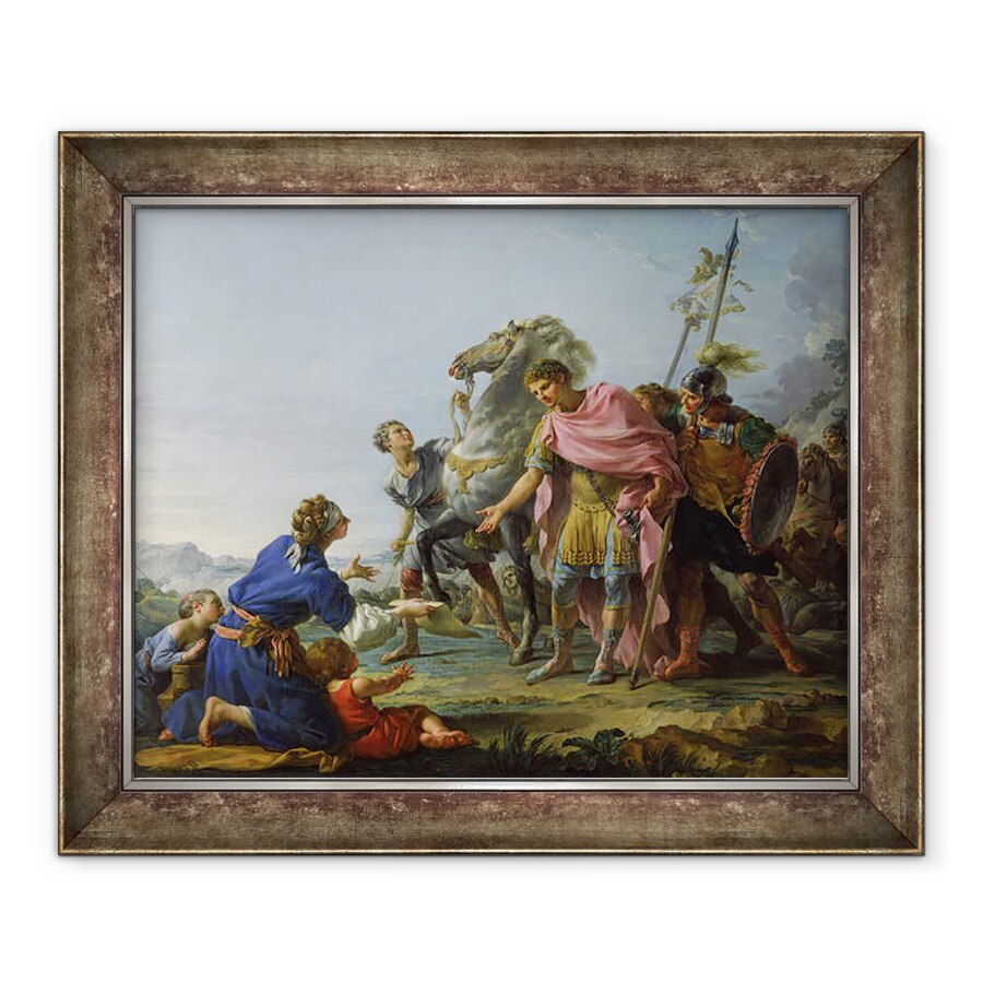 Tablou inramat - Noel Halle - Traian 53-117 Arata indurare, 70 x 85 cm