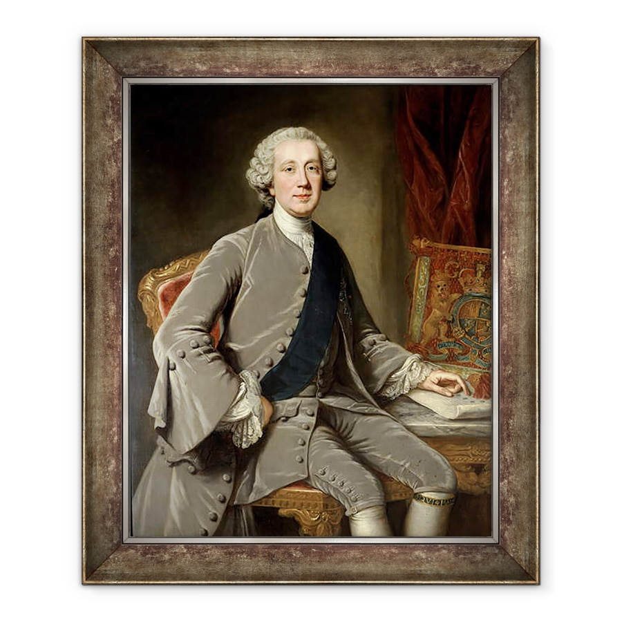 Tablou inramat - of Bath Hoare, William - Richard Grenville, Earl Temple, 70 x 85 cm