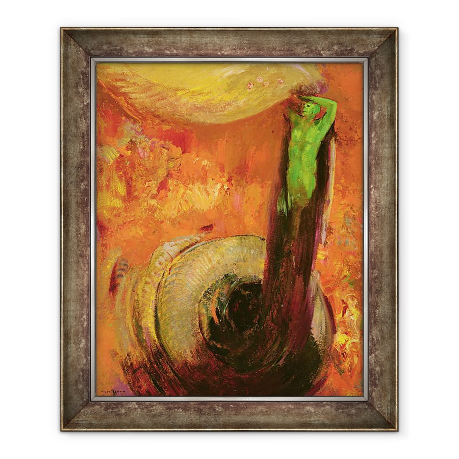 Tablou inramat - Odilon Redon - Moartea Verde, 70 x 85 cm