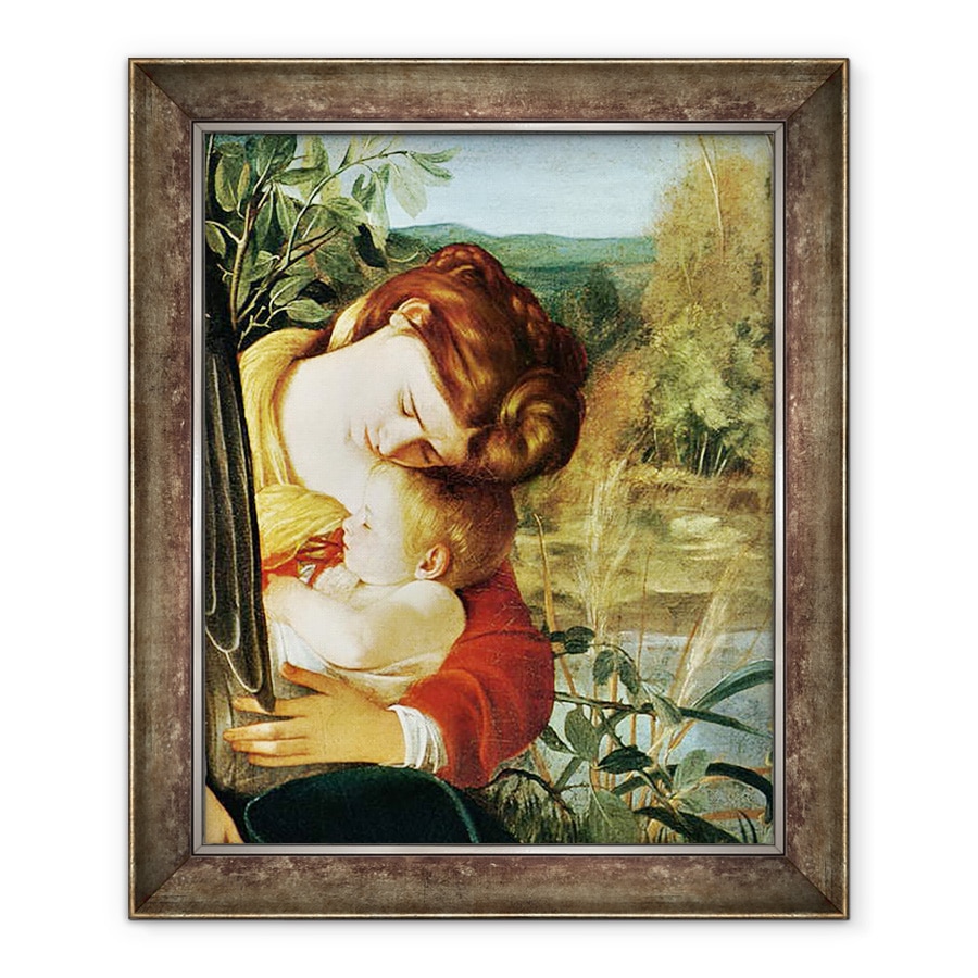 Tablou inramat - Michelangelo Merisi da Caravaggio - Odihneste-te in zborul spre Egipt I, 70 x 85 cm