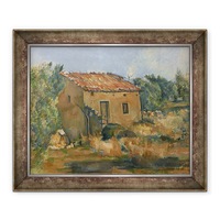 tablou inramat - paul cezanne - casa abandonata langa aix-en-provence 90 x 110 cm imagen 5_0_
0