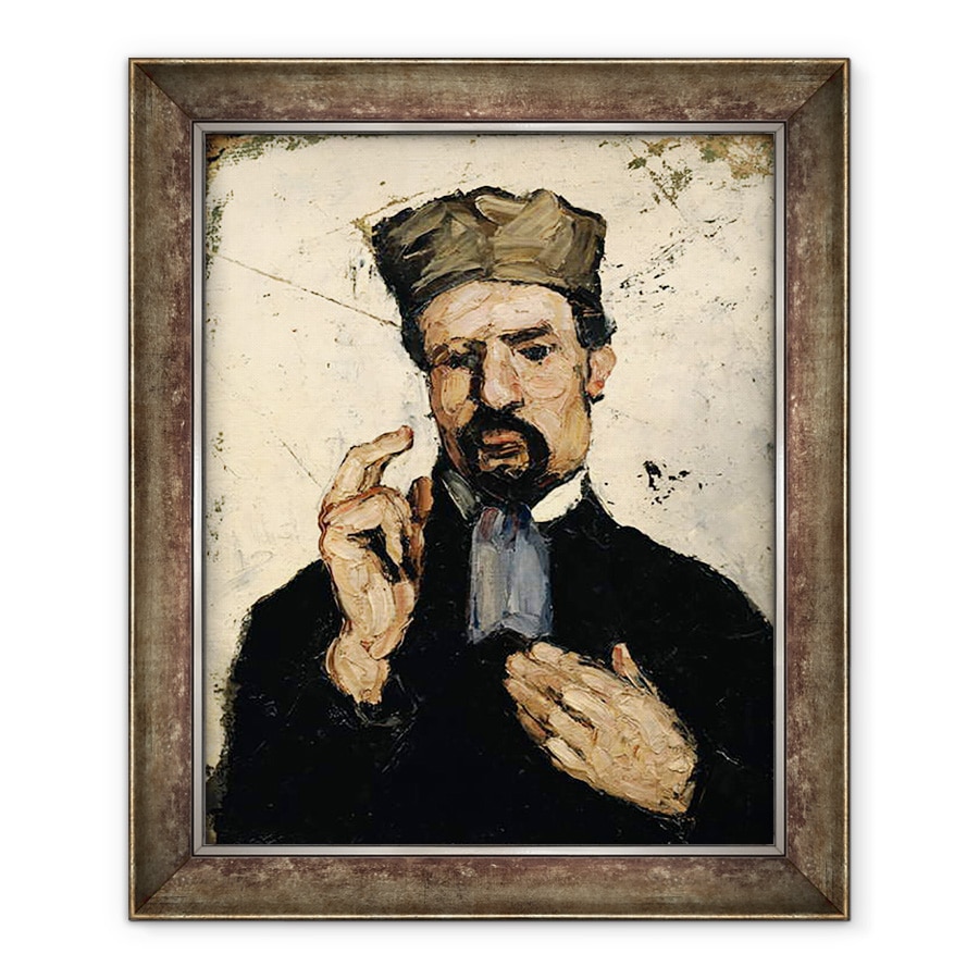 Tablou inramat - Paul Cezanne - Unchiul Dominique ca avocat, 70 x 85 cm