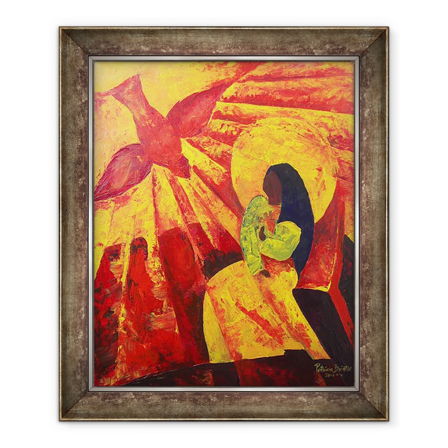 Tablou inramat - Patricia Brintle - Buna Vestire, 70 x 85 cm