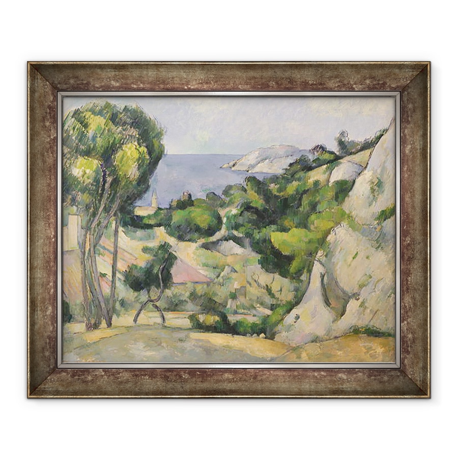 Tablou inramat - Paul Cezanne - LEstaque, 70 x 85 cm